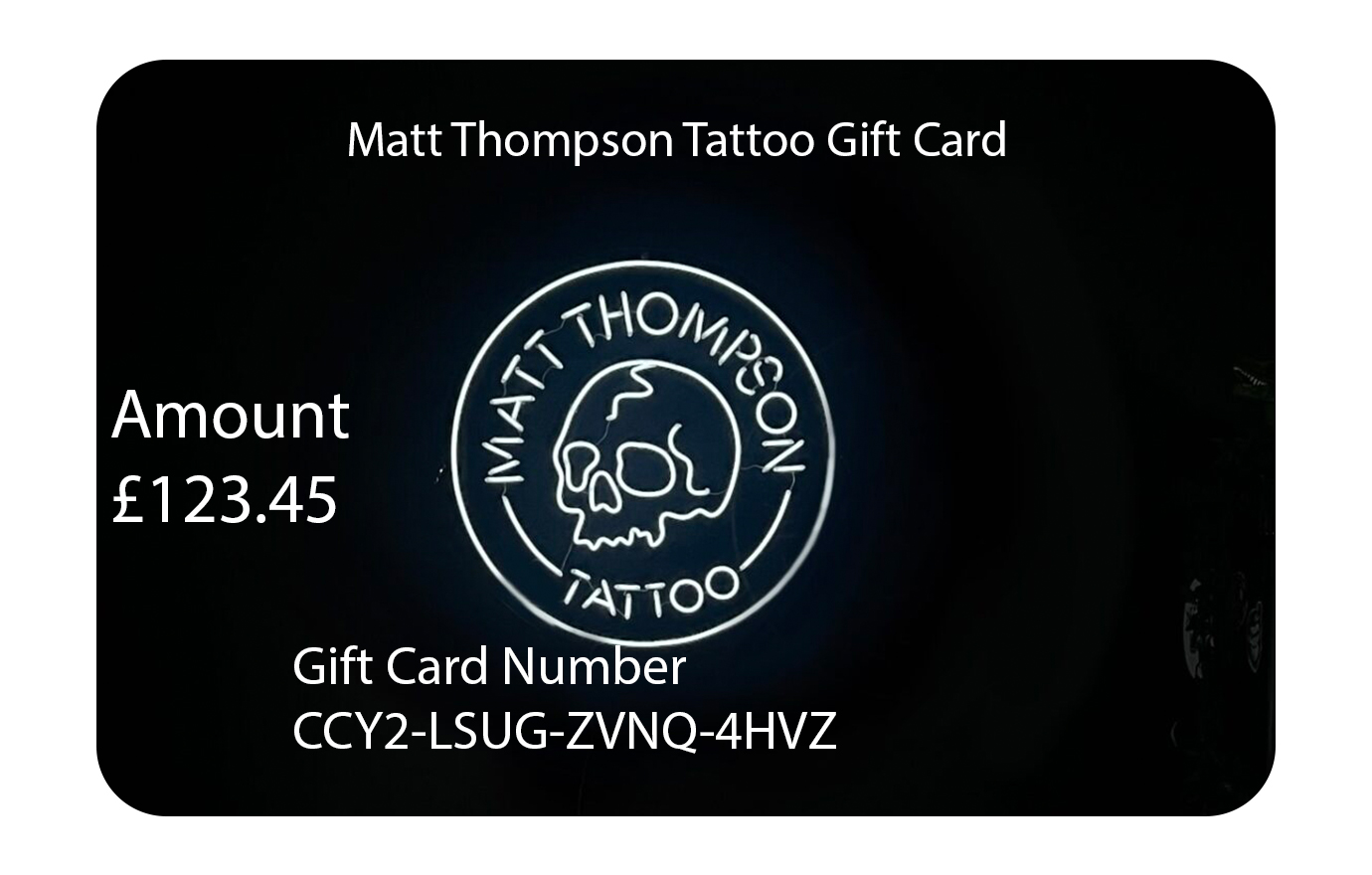 Half day gift card